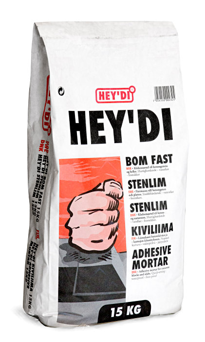 Hey'di Bom fast klebemørtel 15 kg
